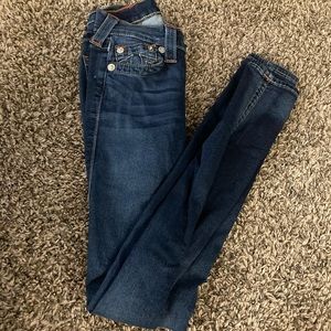 True religion orange stitch size 24